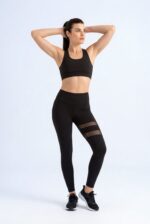 Sportovní podprsenka - černá - Obrázek 3