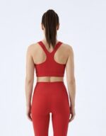 Sportovní podprsenka - červená se síťkou - Obrázek 2