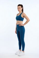 Sportovní podprsenka - tmavě tyrkysová - Obrázek 2