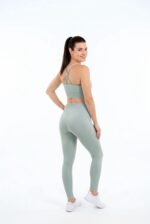 Dámský bezešvý set - zelený - Obrázek 2