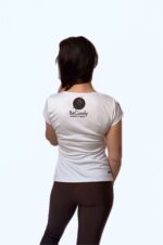 Dámské tričko bílé BeComfy "Buď a neboj" - Obrázek 3